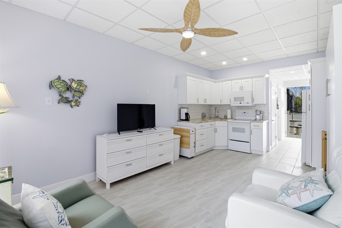 Studio! Fully renovated in 2026!  Indian Shores Beach is across the street!