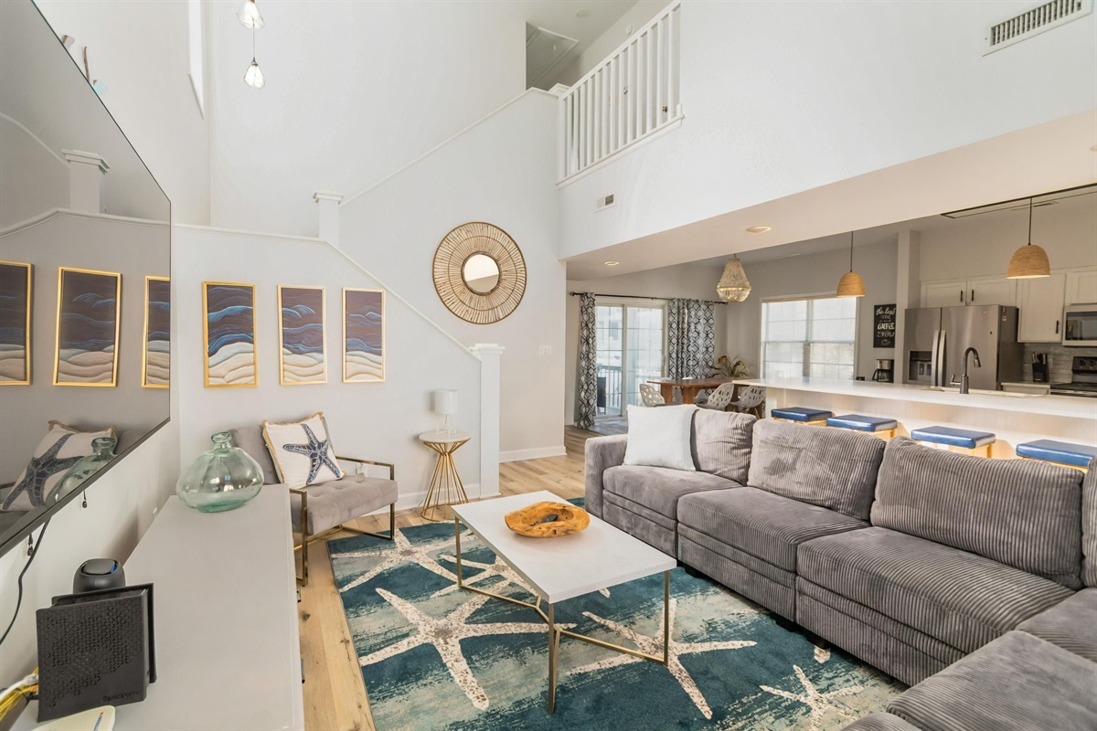 An open, light-filled space that welcomes you in and makes you want to stay