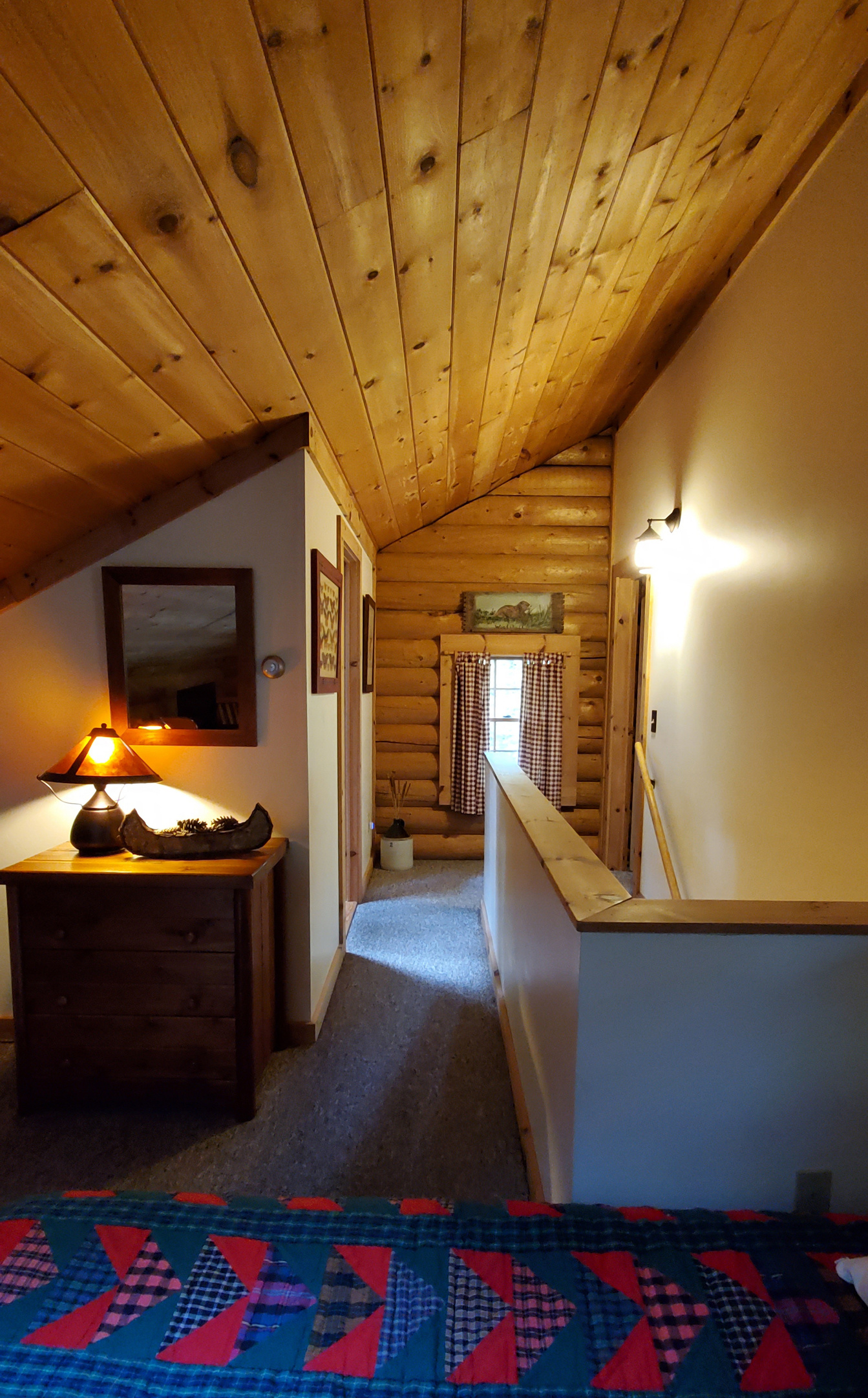 Hall and Second Floor Bathroom Entry