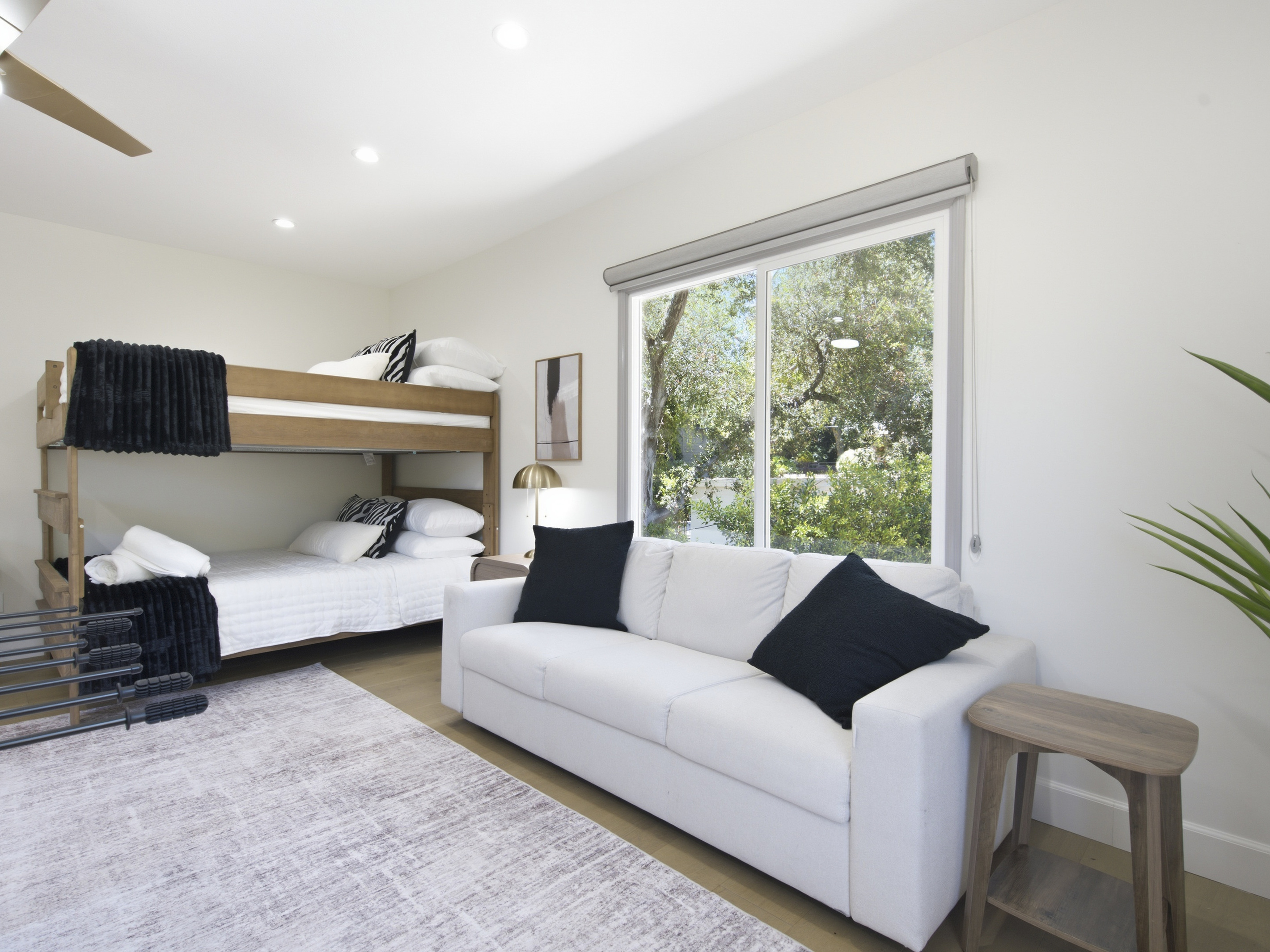 Everything you need for a peaceful night’s sleep is right here.