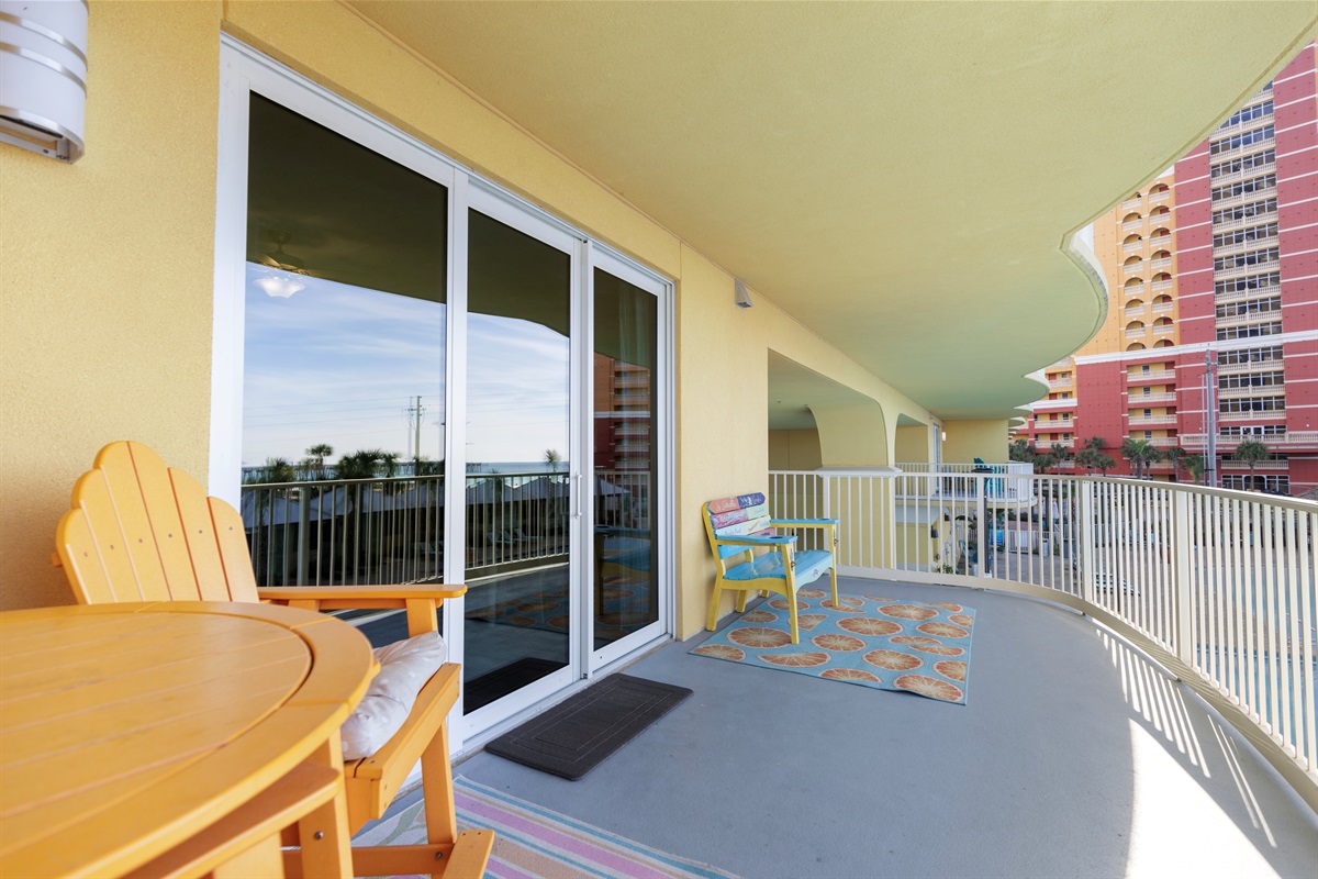 Gulf Views from Wraparound Balcony