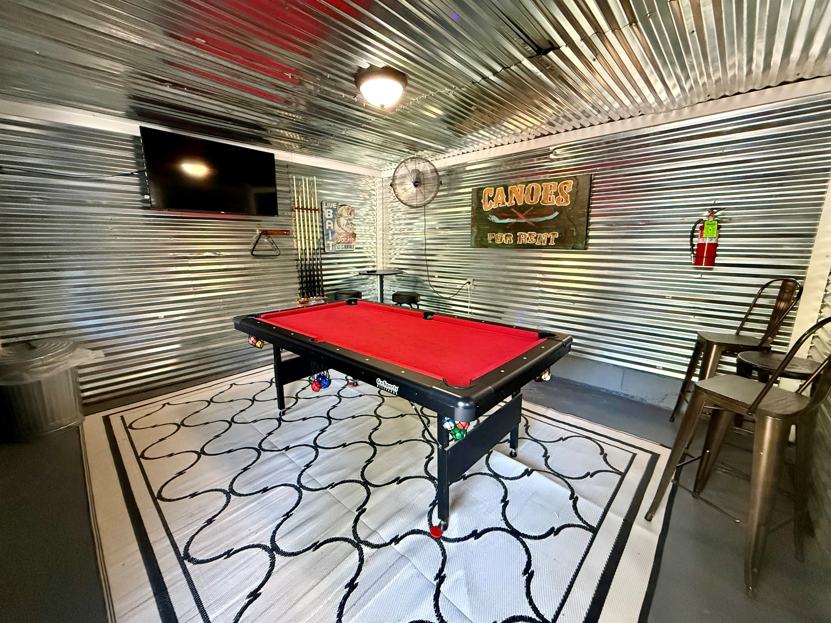 Shared Game room.
