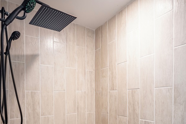Tile shower