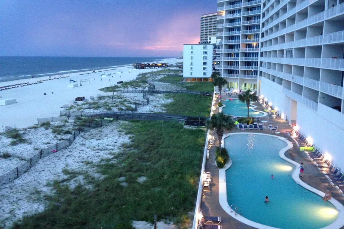 Two large Gulf Front pools and hot tubs, one zero entry that small kids love!