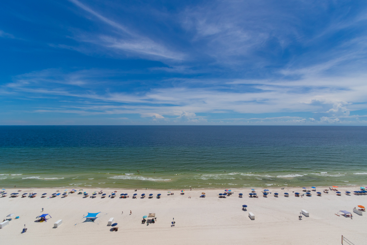 Wide-open Gulf view from Seawind Unit 1209.