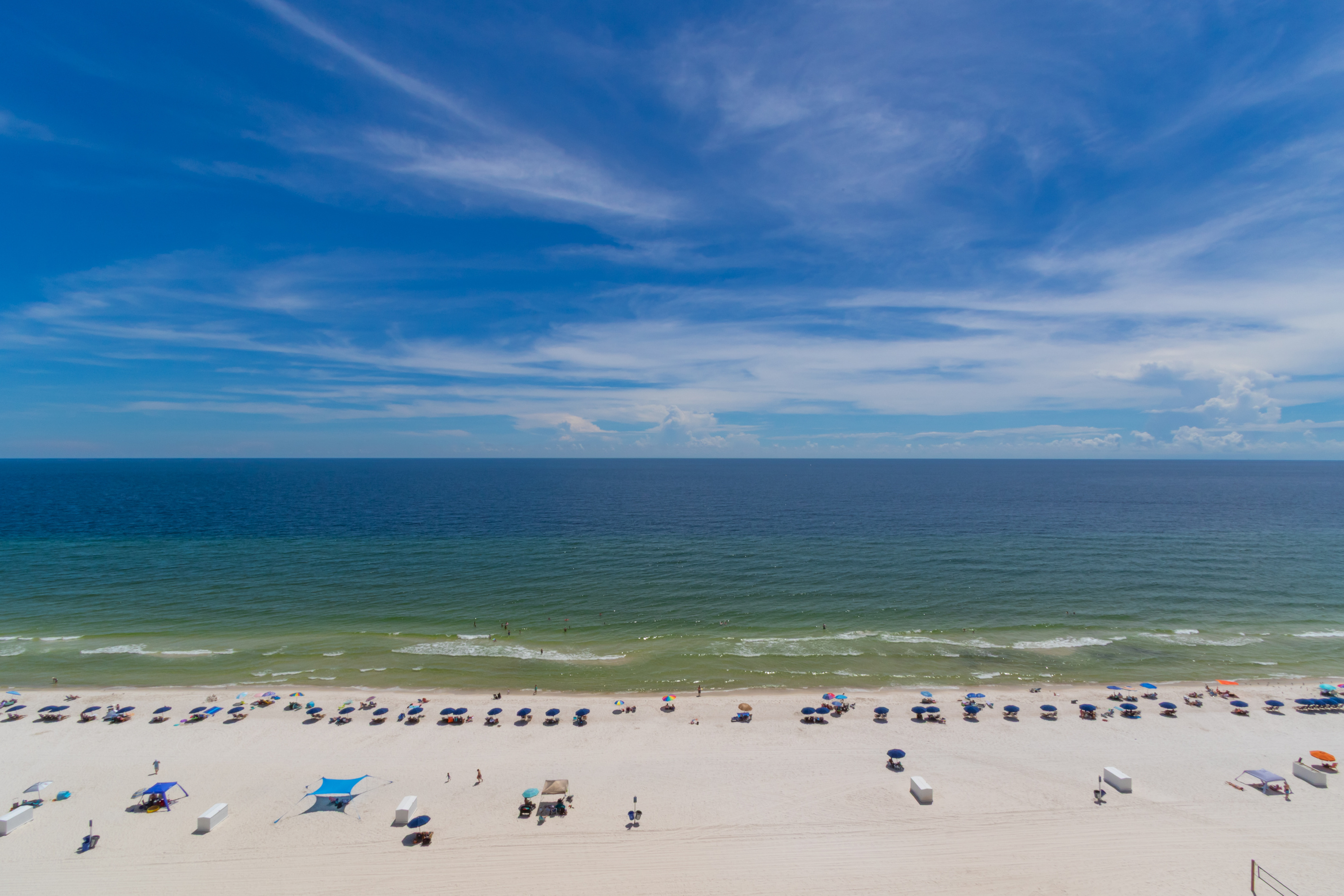 Wide-open Gulf view from Seawind Unit 1209.