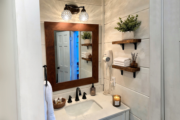 2026 updated Bathroom with full-size shower/tub | 1st Floor