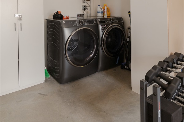 Washer and dryer