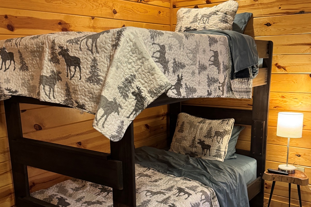 New bunk beds twin over twin