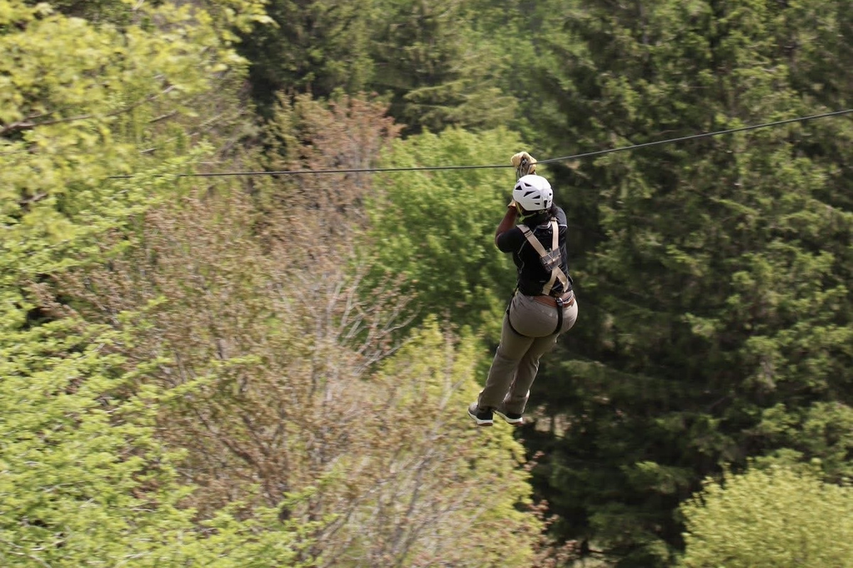 Hawksnest Ziplining is just over a mile away, within our same neighborhood! Location 10/10! Or, come try all of the zipline outfitters nearby and find your new favorite! Hawksnest also offers seasonal whitewater rafting trips & snow tubing!