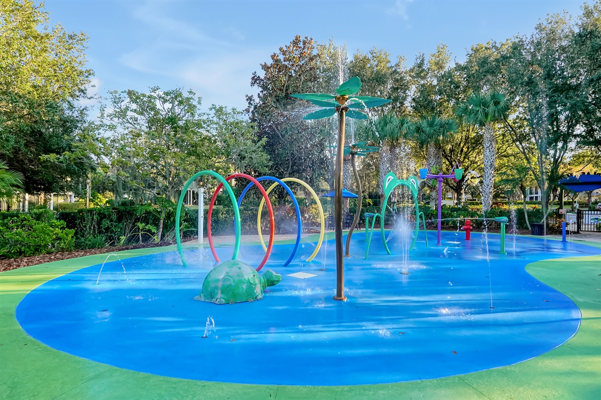 Children's splash pad