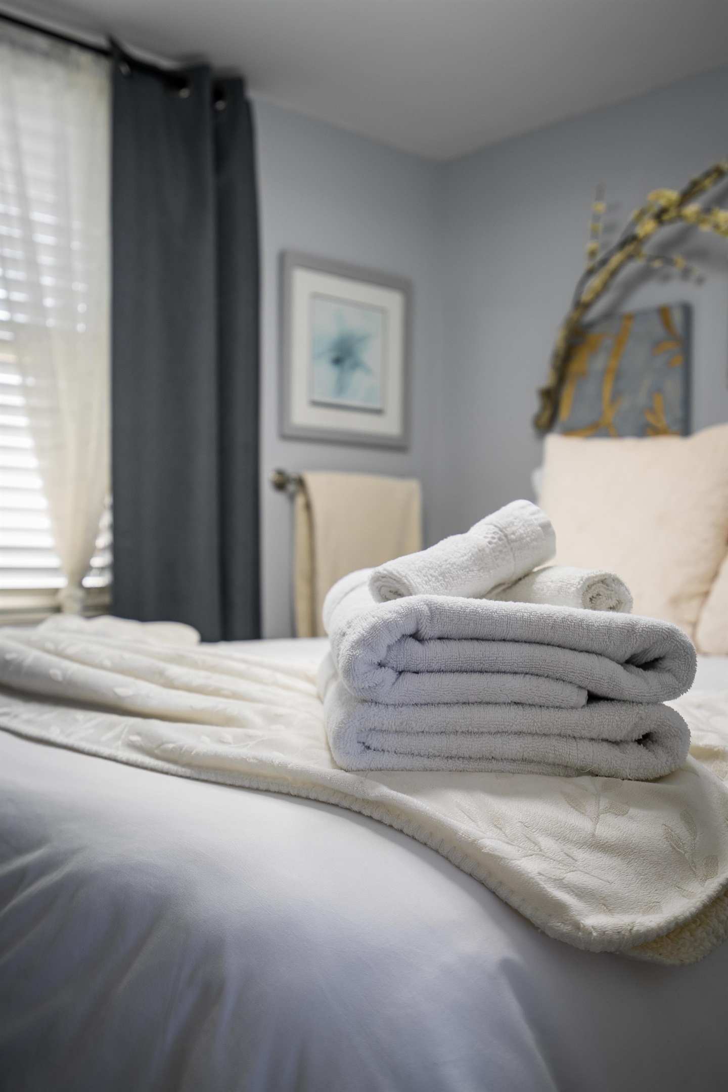 Double Bed Bedroom build for comfortability.