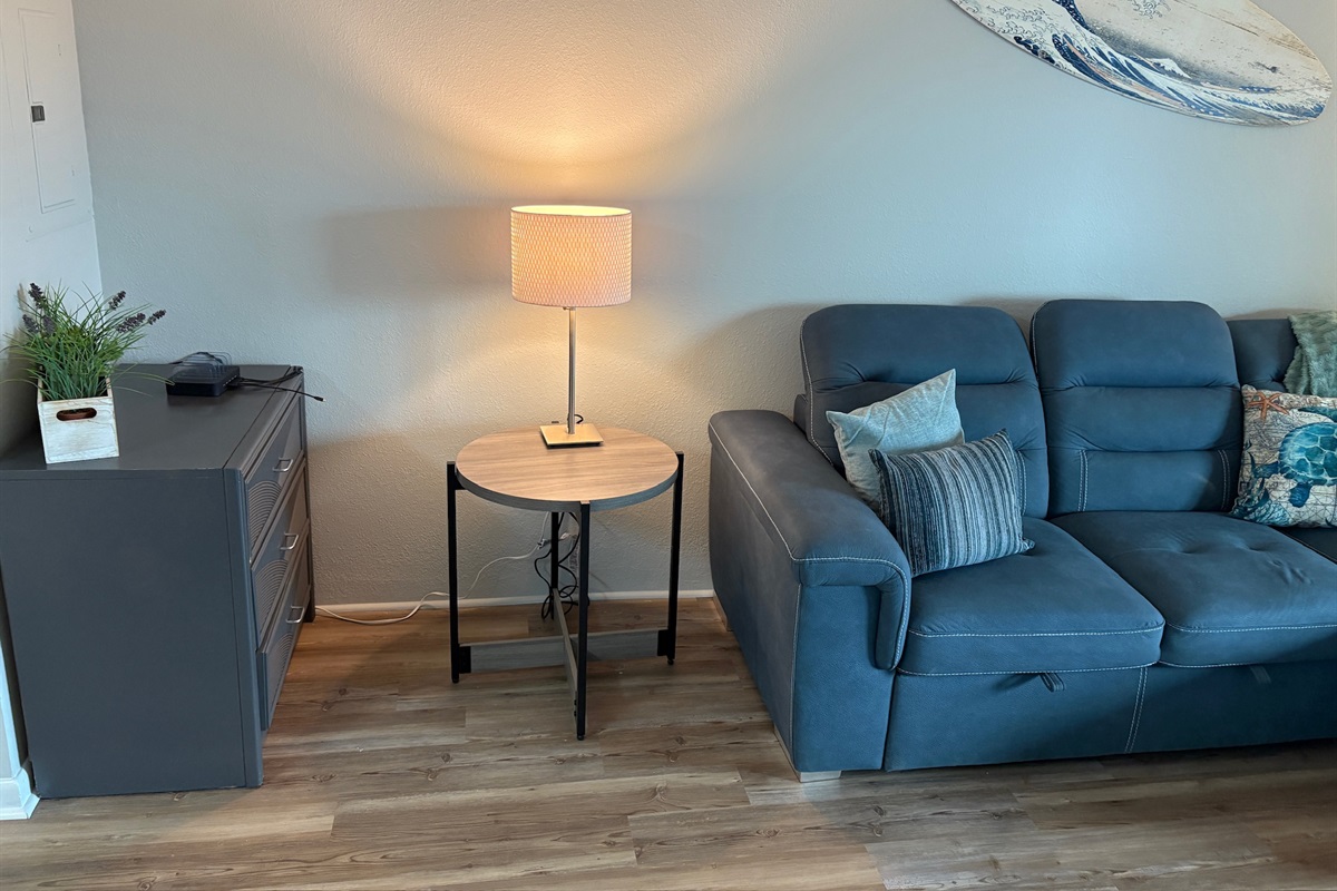 Convenient charging stations so you can stay ready for adventures