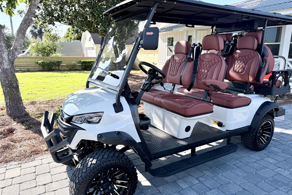 Six seater brand new golf cart