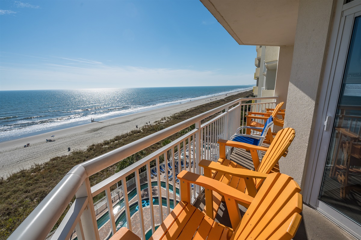 Breathtaking Views from Balcony!