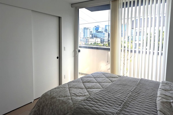 Bedroom #2 - Sliding Glass - 3rd Floor