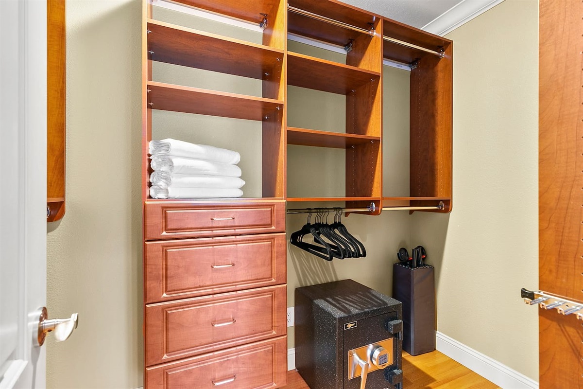 Master Walk-in closet