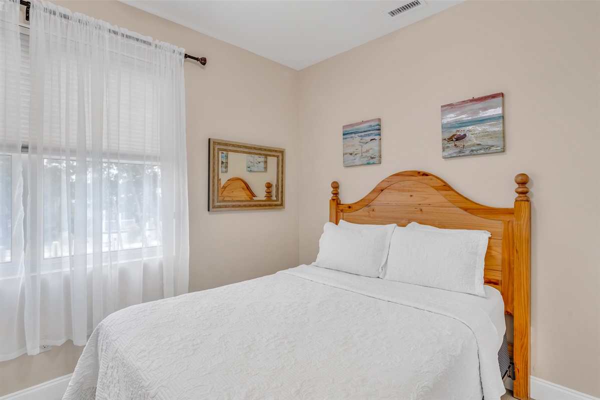 and the last bedroom #4 also has a Queen Bed.