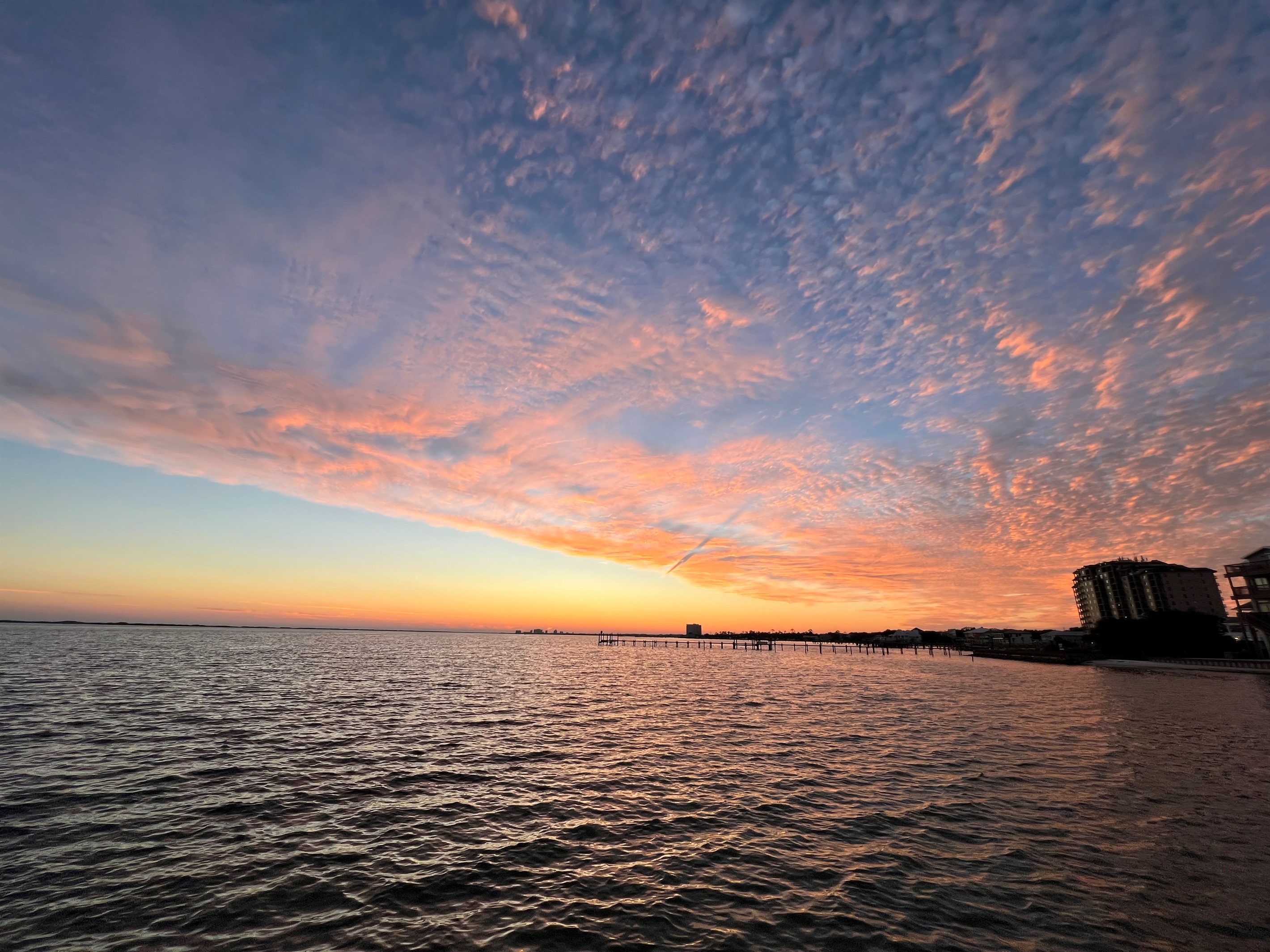 Beautiful sunsets from the balcony