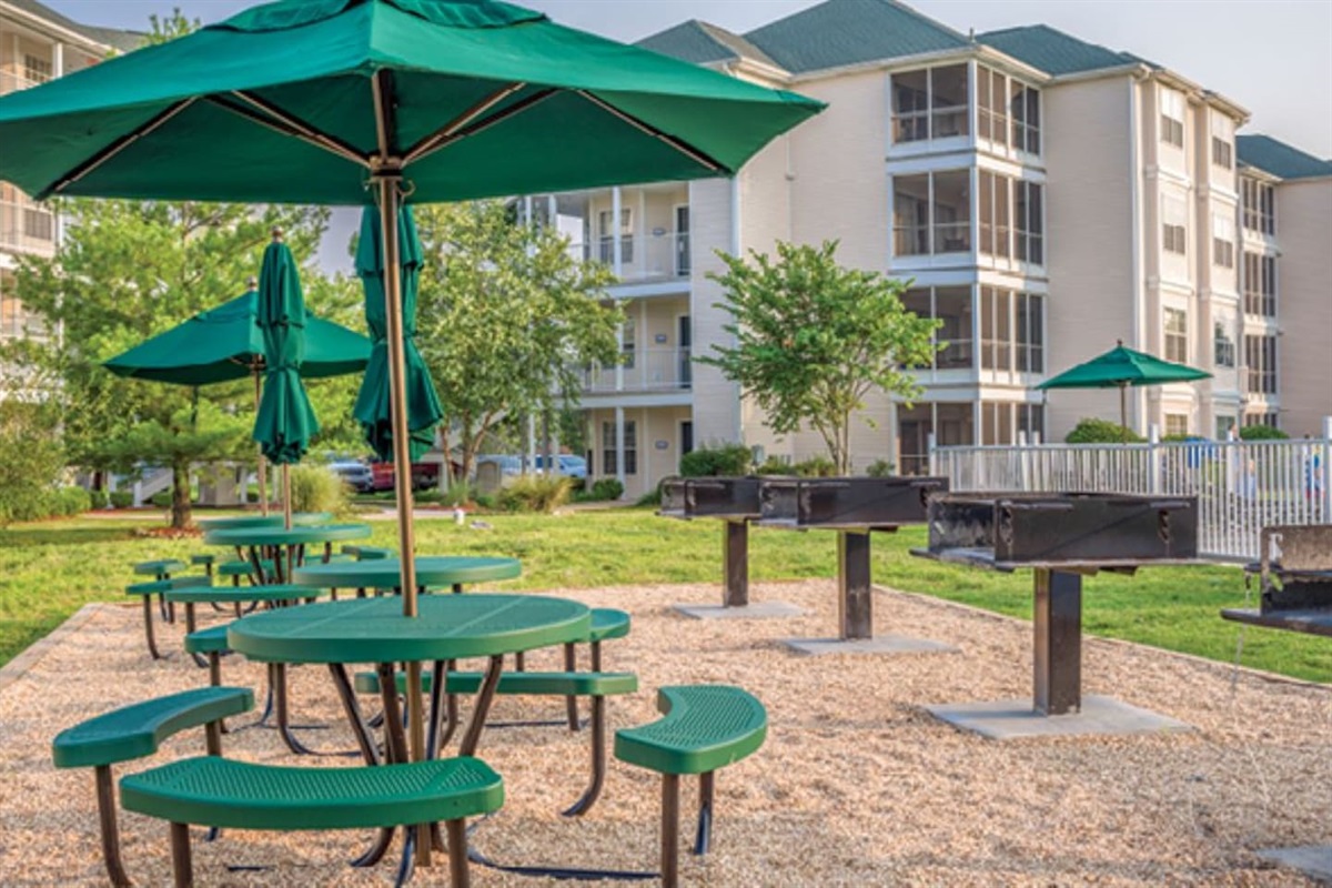 Outdoor BBQ & Picnic Area