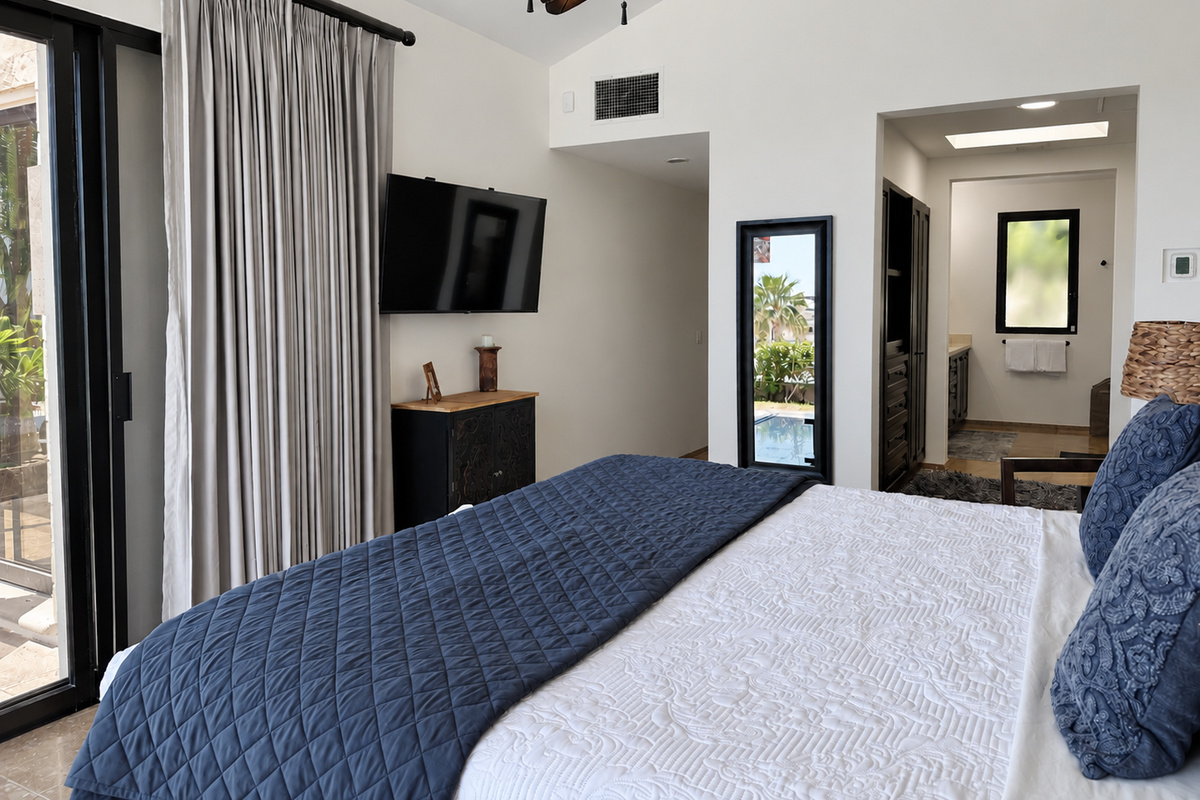 Main Master Bedroom. 