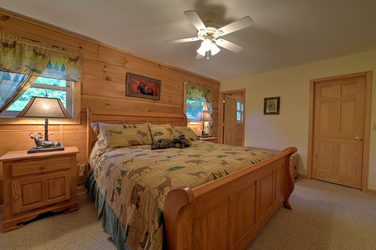 master Bedroom/entrance to bathroom