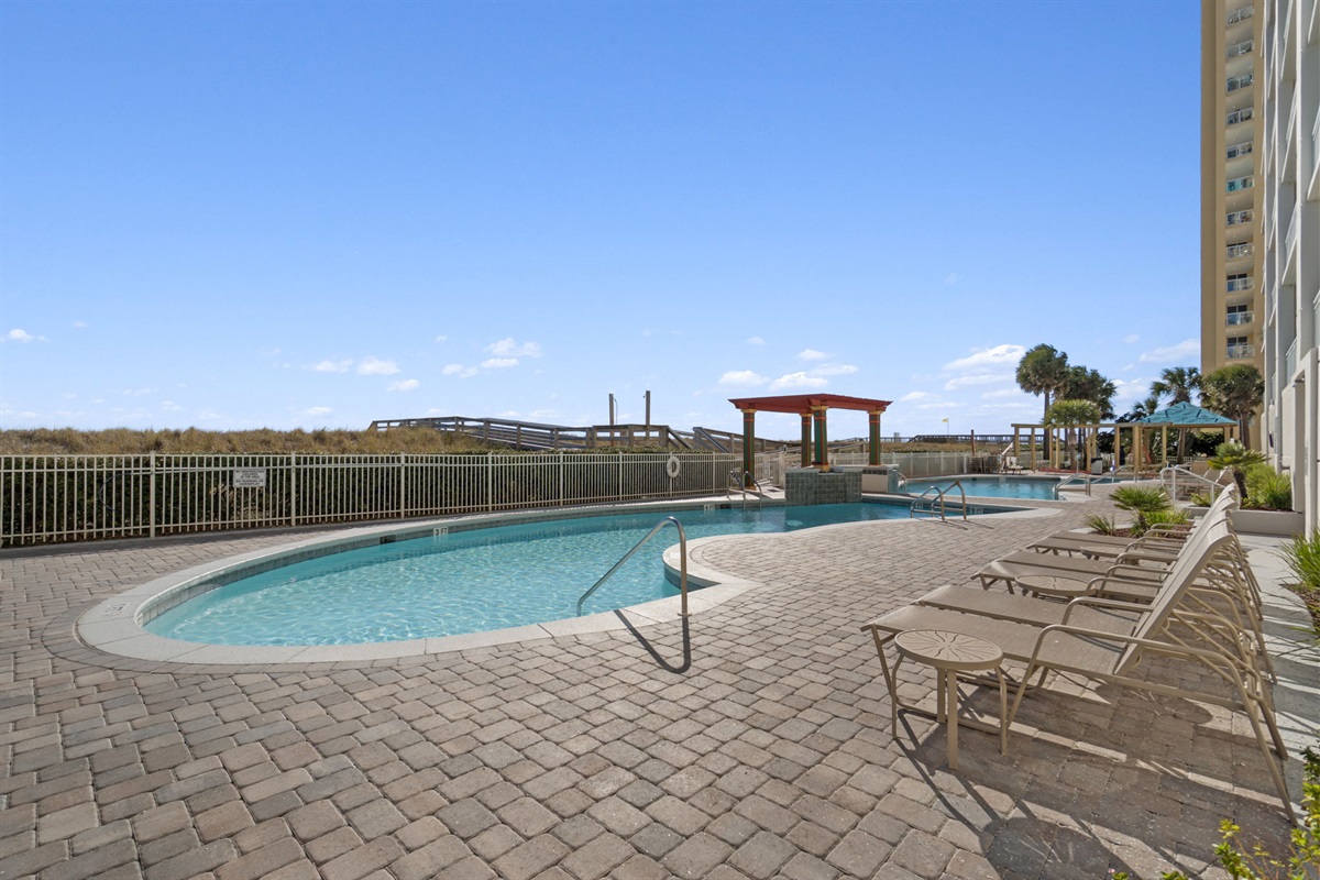 The pools and Hot tub