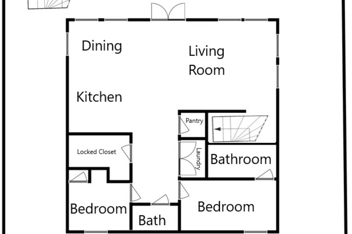Main Level Floor Plan