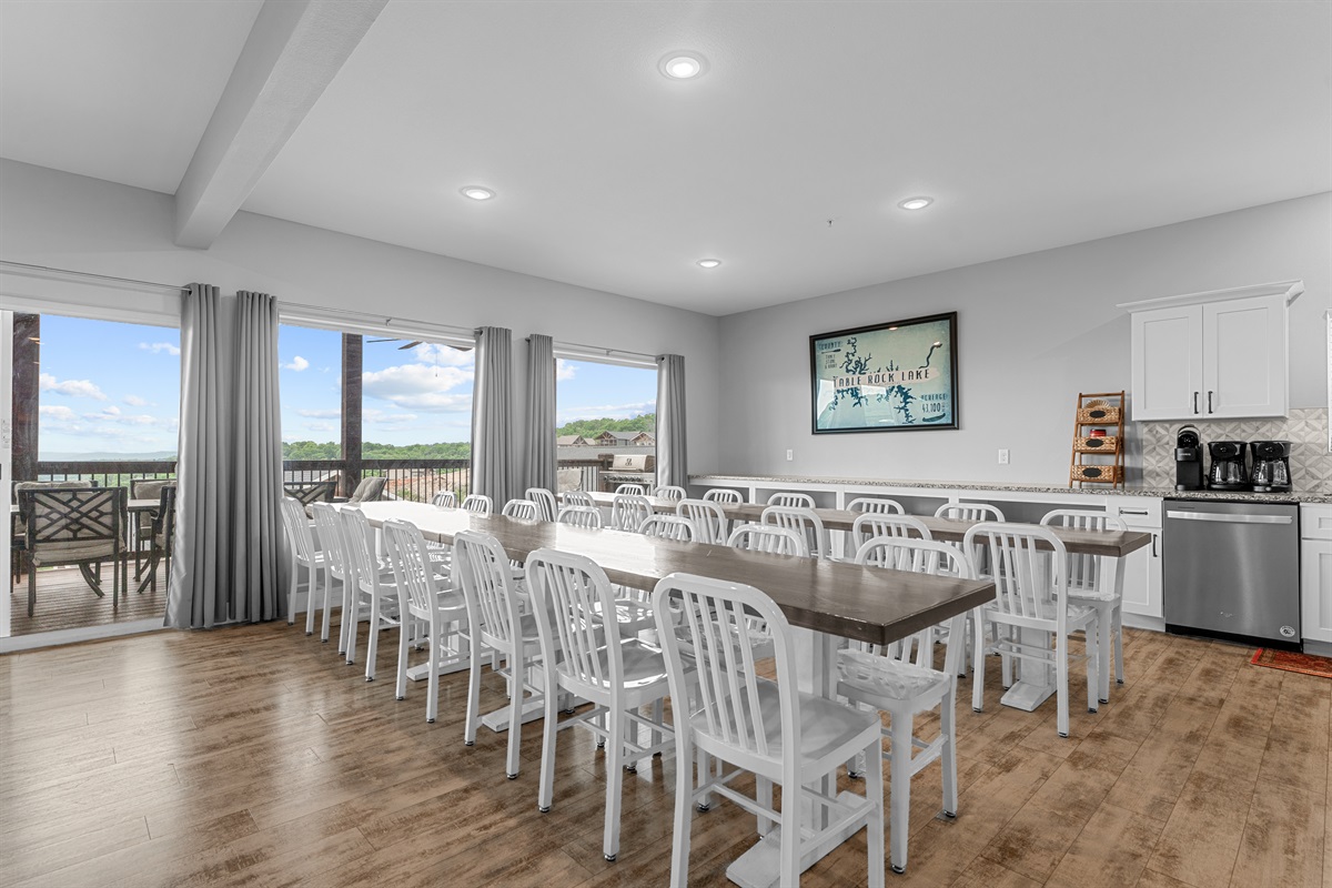 Dining Room with seating for 40