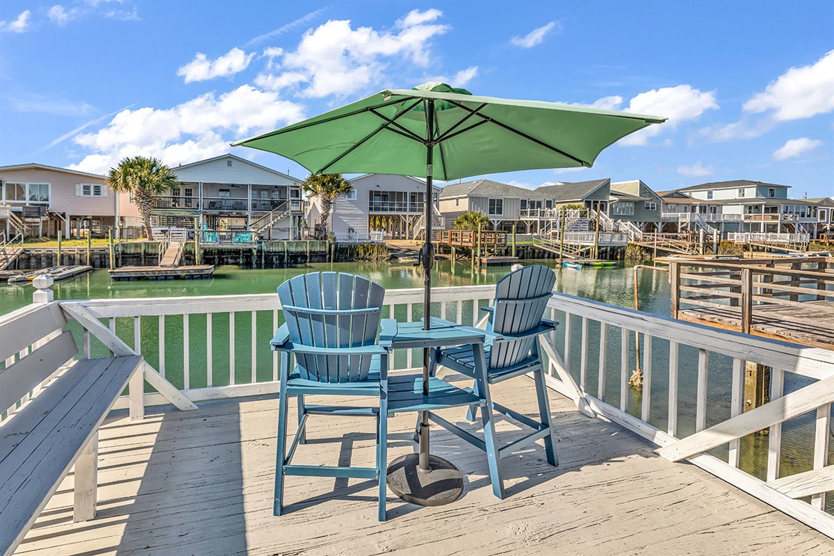 Observation deck/fishing deck