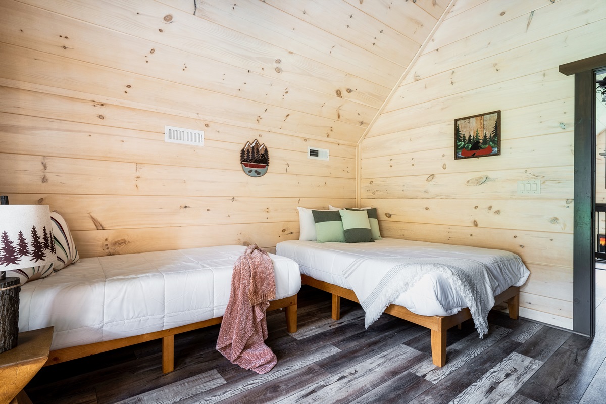Third private bedroom with ensuite bathroom