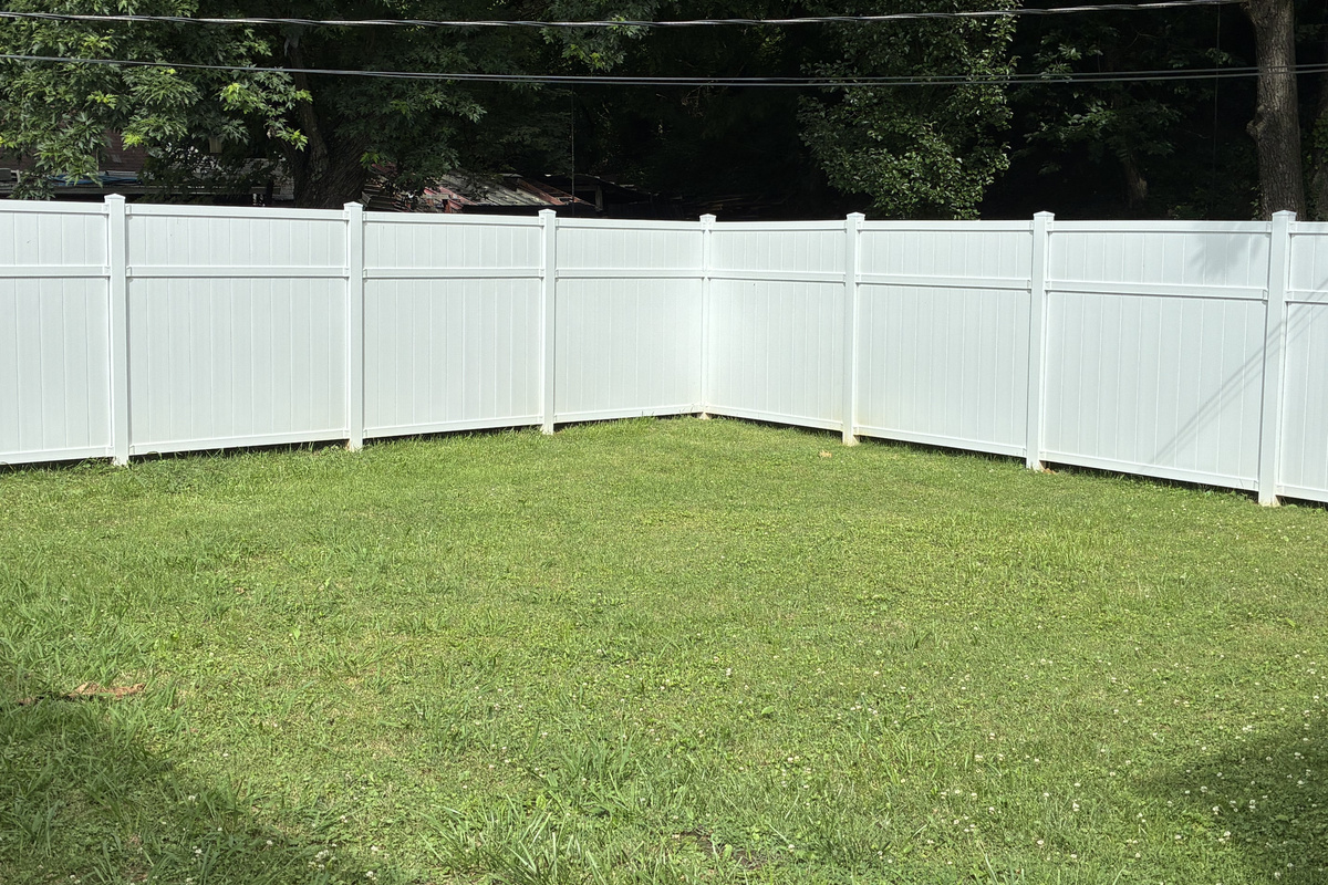 Private Fenced Backyard