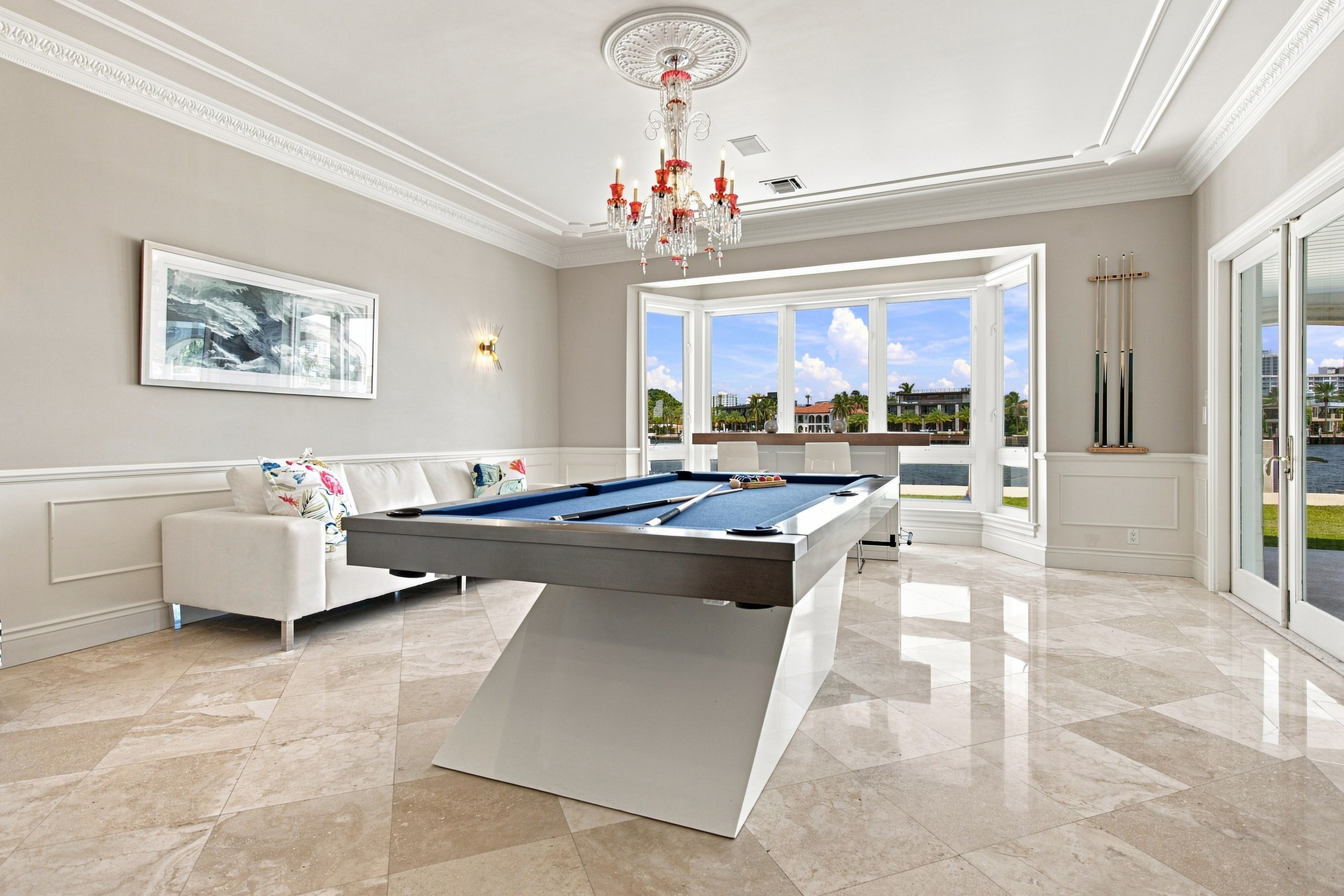 Pool Table 8ft with all accessories with a view. Newly added in 2026