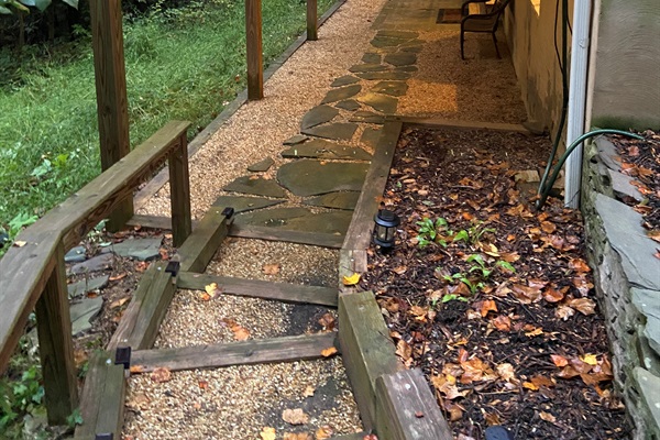 Entrance to guest suite
