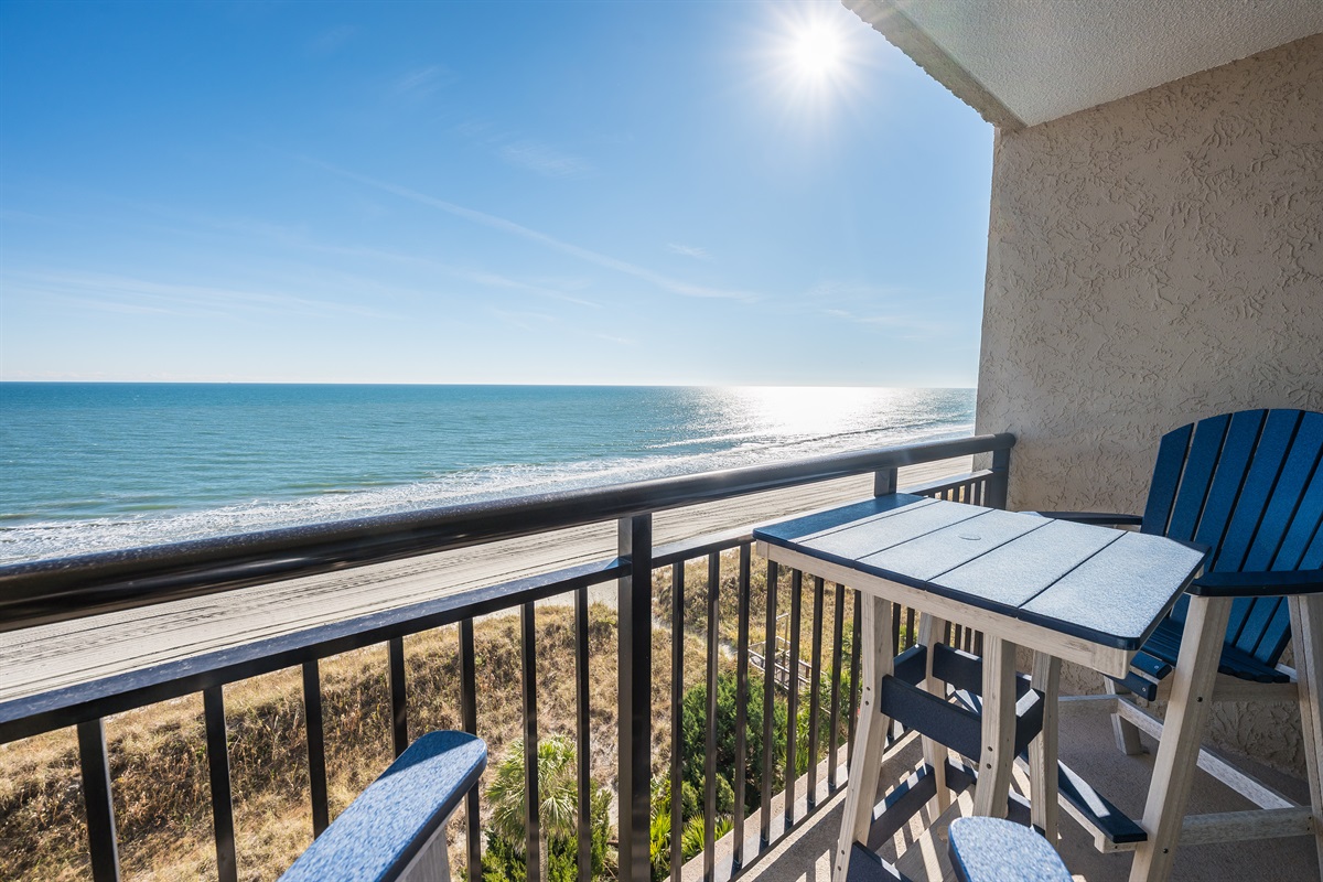 Amazing View from the Balcony!