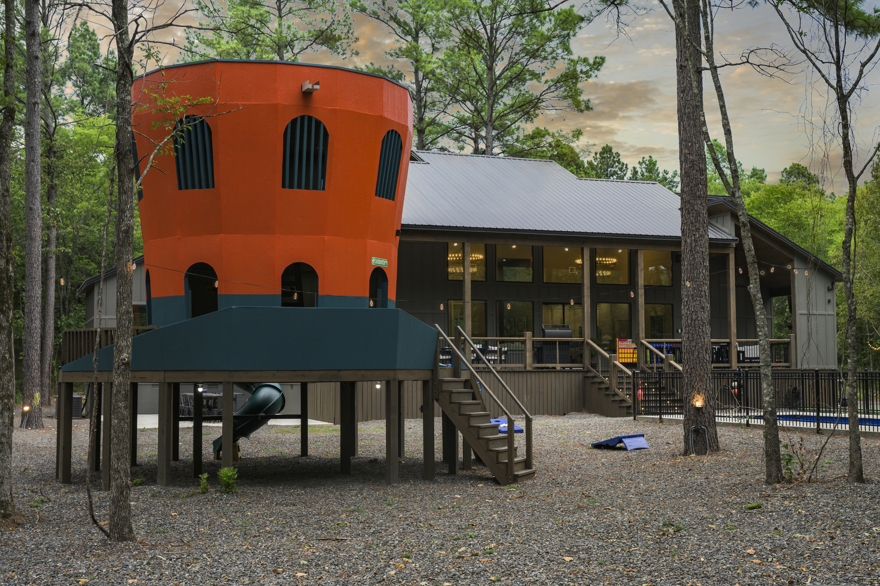 Magical 2 Story hat house