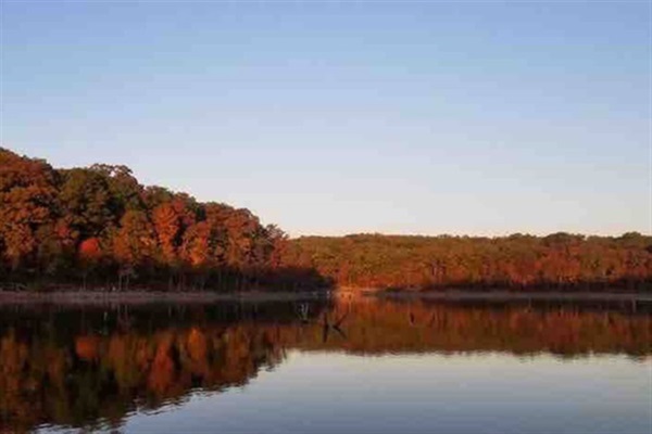 Amazing fall colors right from your porch!