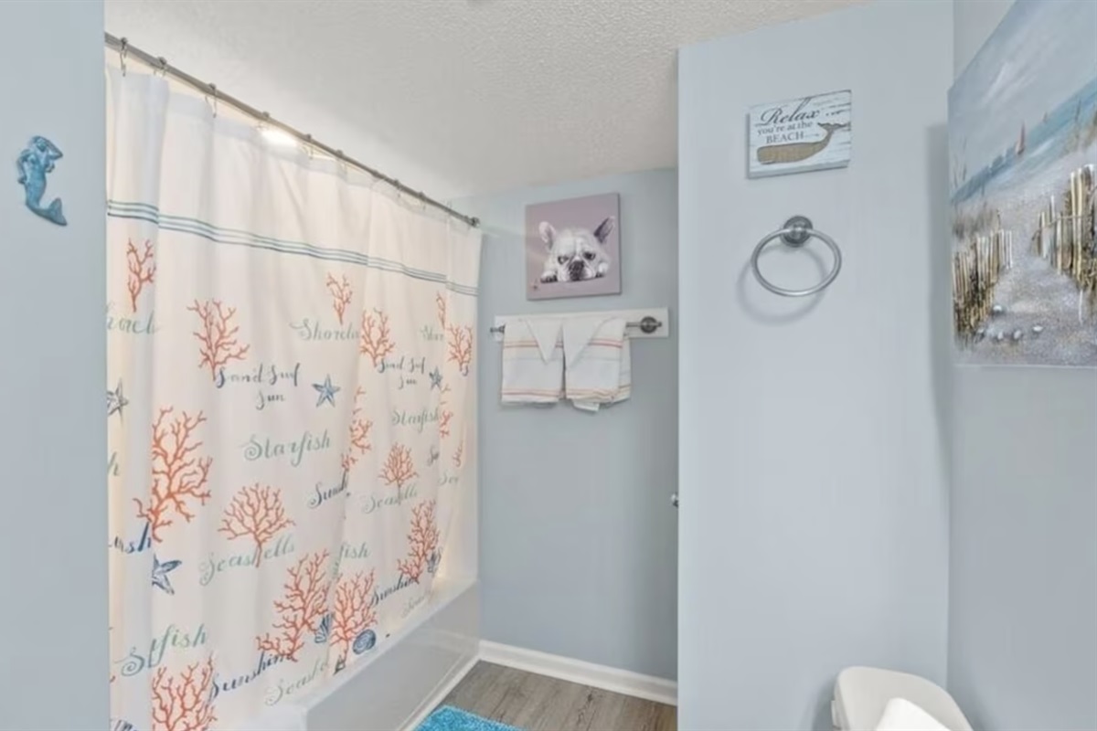 Each bedroom has their own full bathroom!