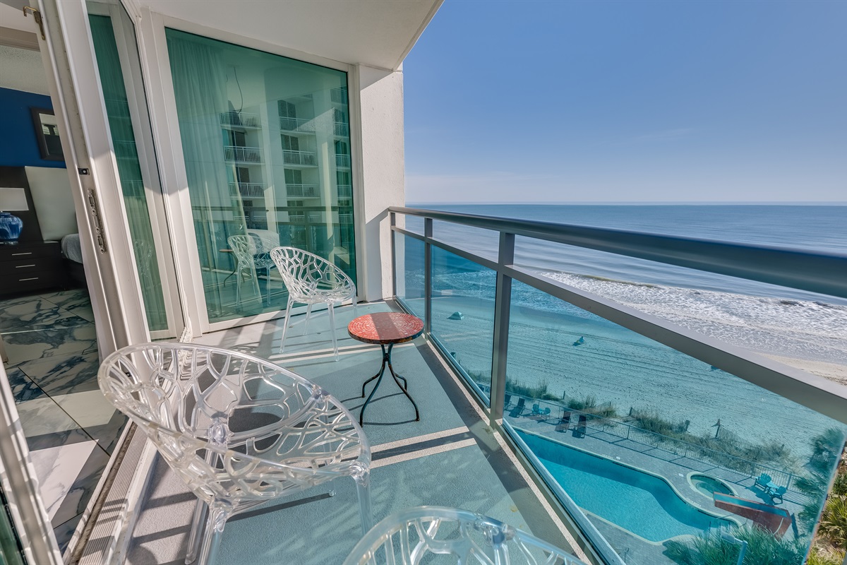 Breathtaking Views from Balcony!