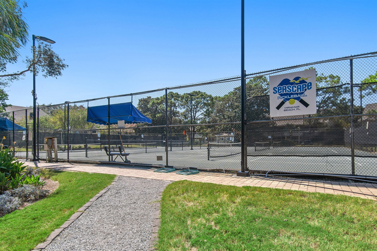 Seascape Tennis and Pickleball Center!