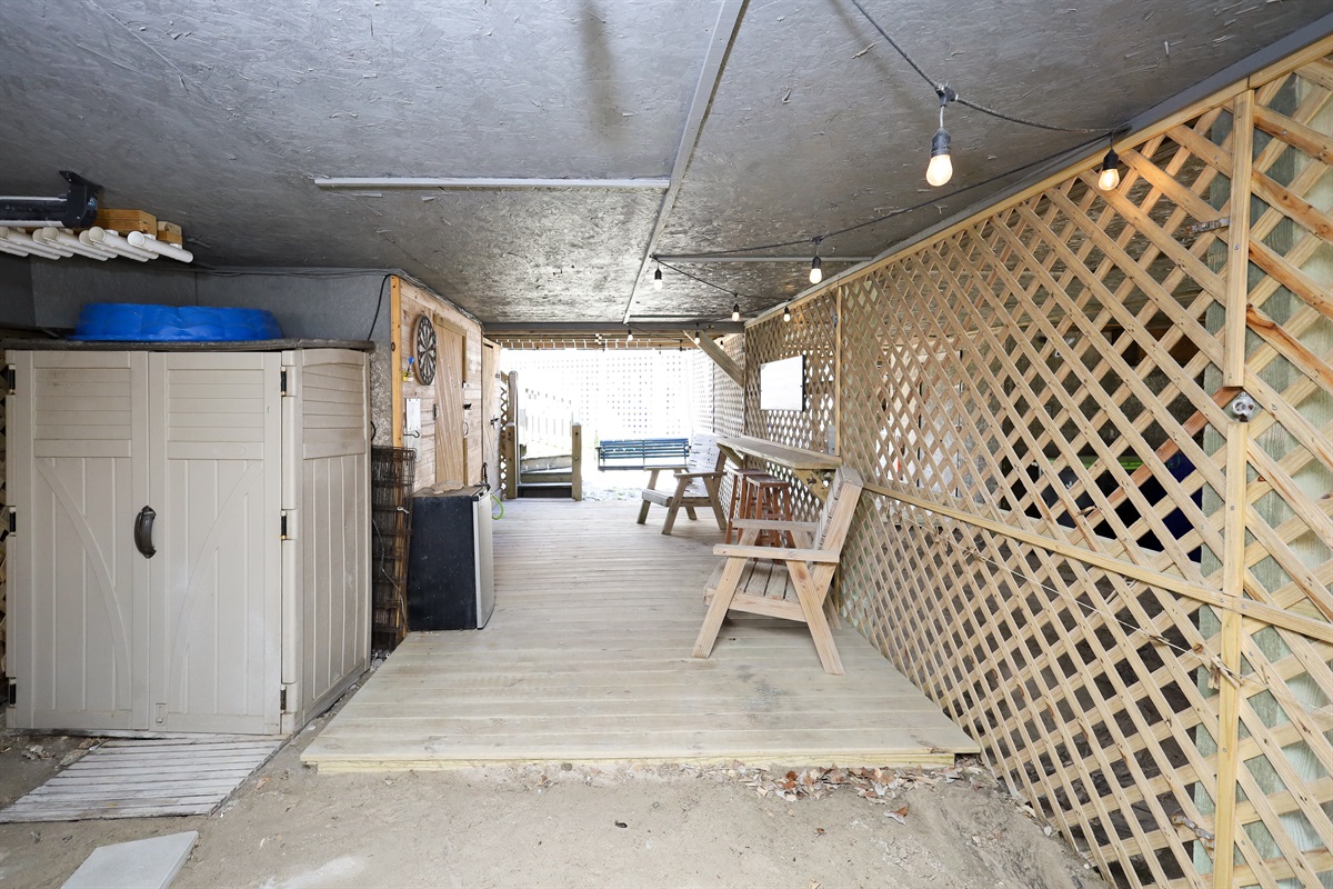 Relax in the shade while enjoying the cool ocean breeze!