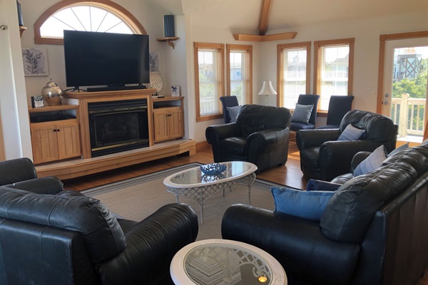 This living area is the heart of our home – where life happens.