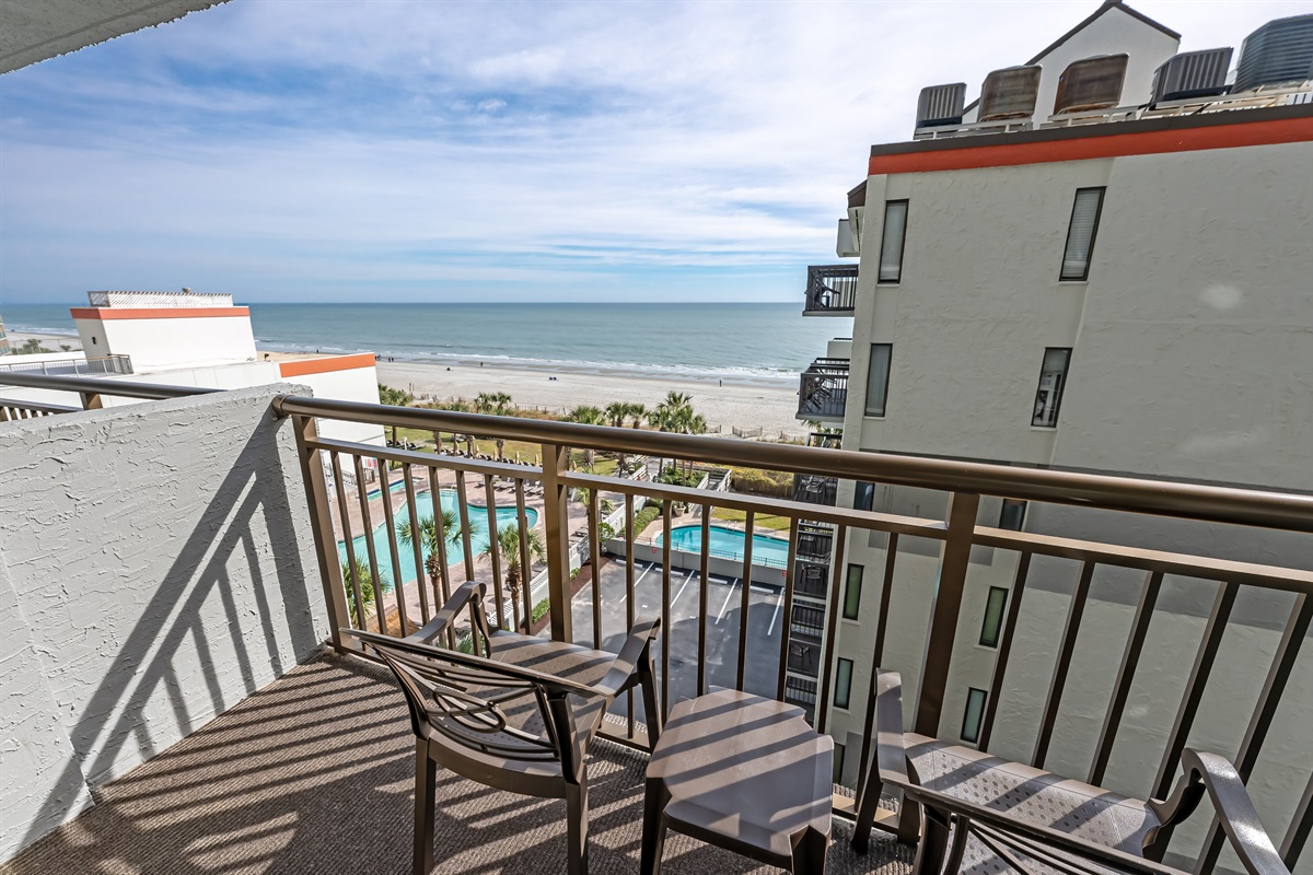 Amazing View from the Balcony!