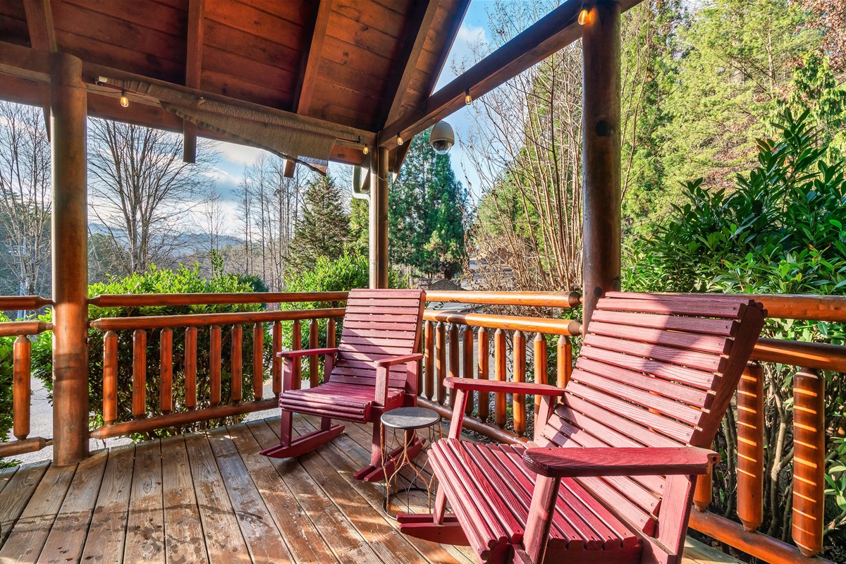 Sit back and enjoy the fresh mountain air