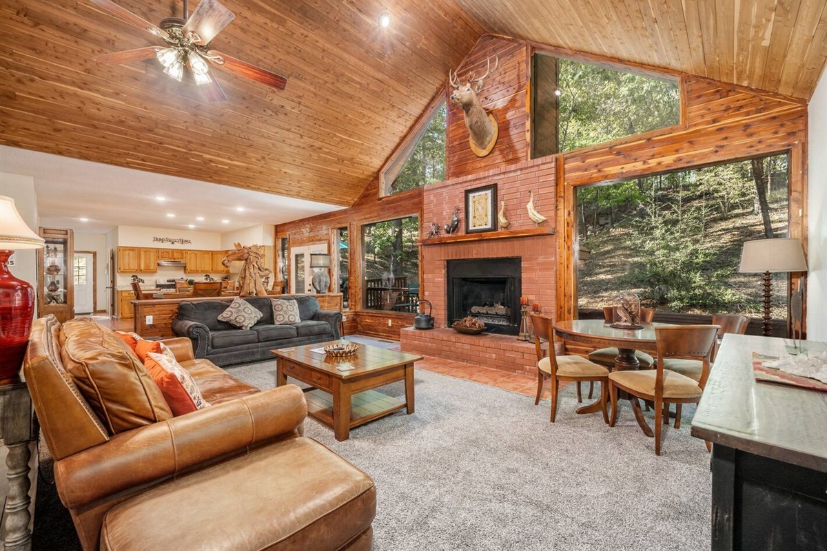 - Living Room from master bedroom door 