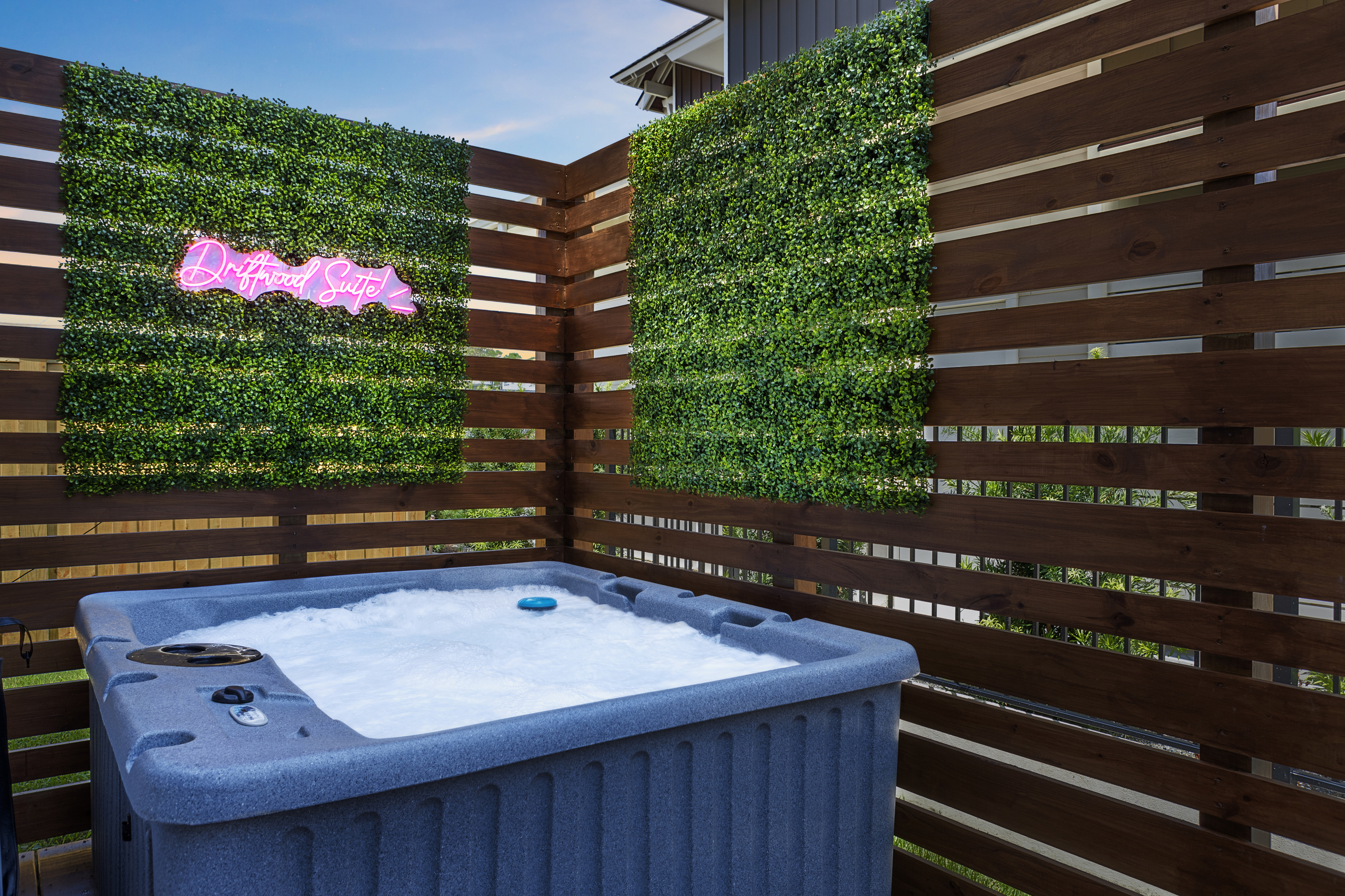 Unwind after a day of fun in the sun