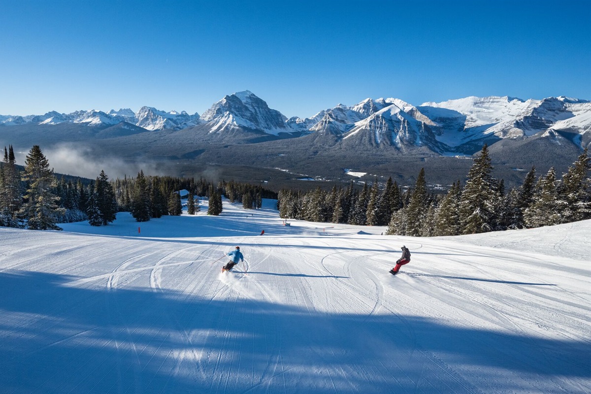 Near four major downhill skiing resorts including Lake Louise, Sunshine ski area, Mount Norquay, and Nakiska. Nordic Centre for cross country skiing and Elevation Place recreation centre with huge pool, sauna and climbing wall.