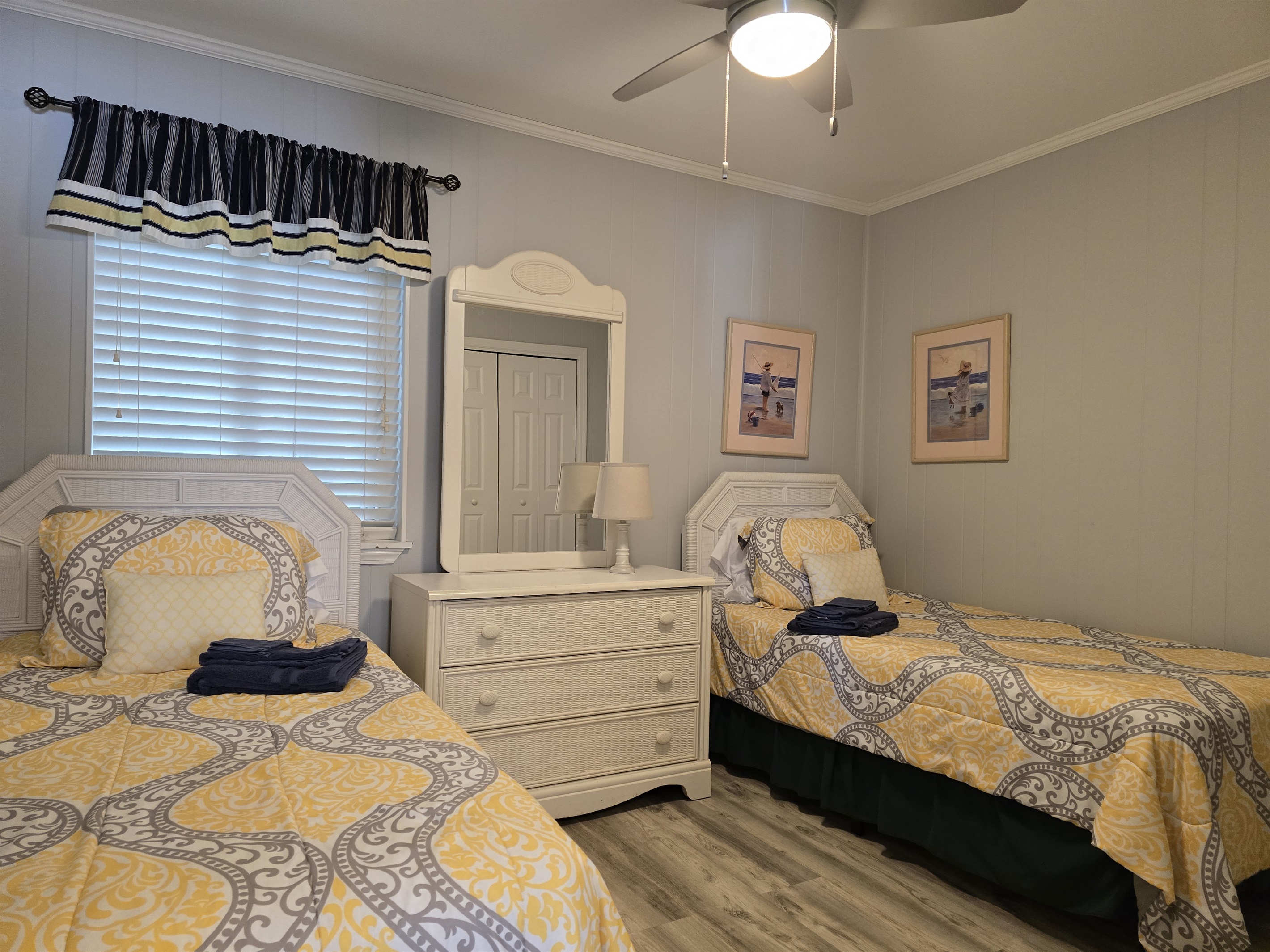 Double Twin Beds