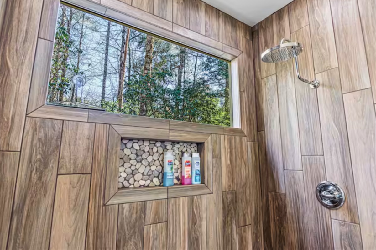 Take in the Beauty of Nature While You Shower
