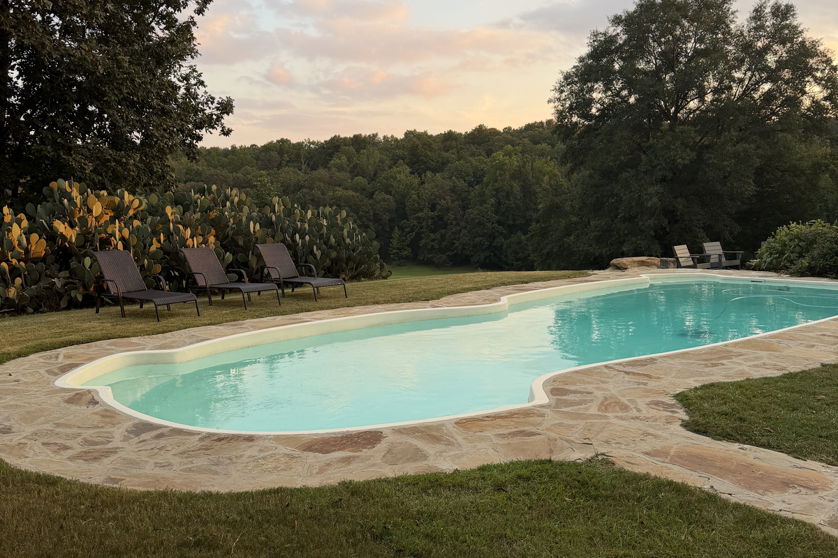 Pool with a view!